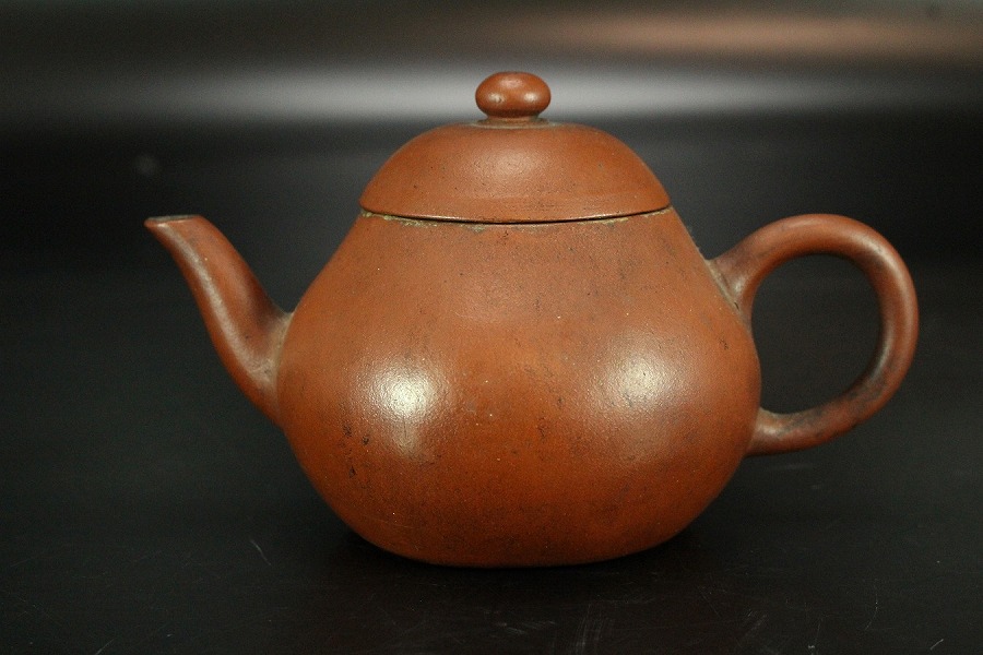SOLD OUT 中国美術 煎茶 茶器 朱泥 在銘(YC246) | 京都の骨董品買取店 
